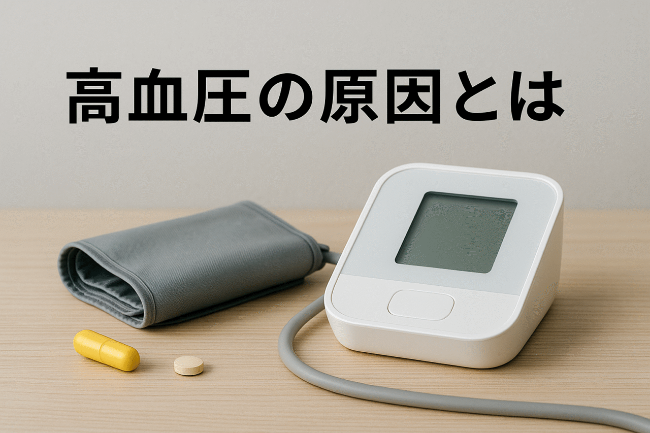 高血圧の原因とは?年齢・遺伝・生活習慣の関係を徹底解説