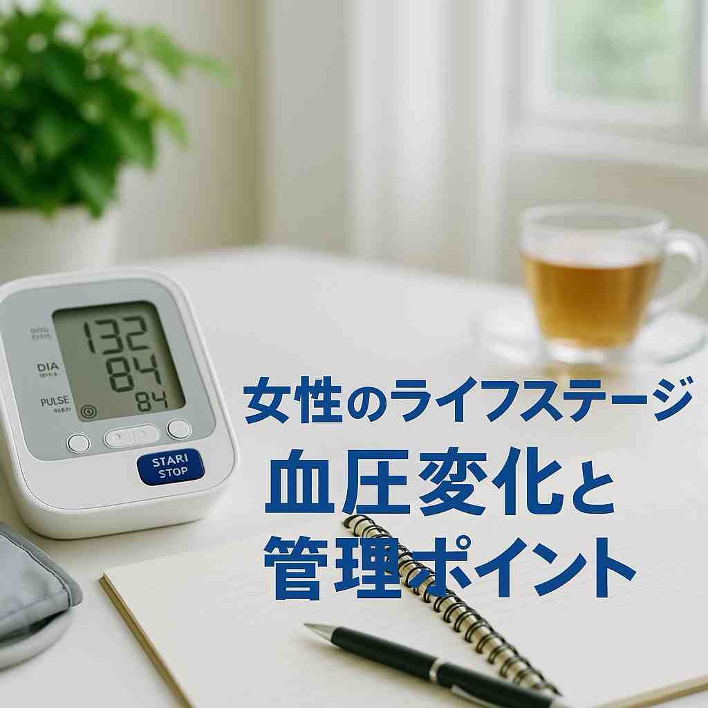 女性のライフステージと血圧の関係
